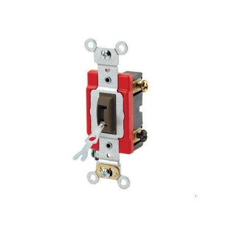 Toggle Locking DP 20A Ind Gr Brown MPN:1222-2L
