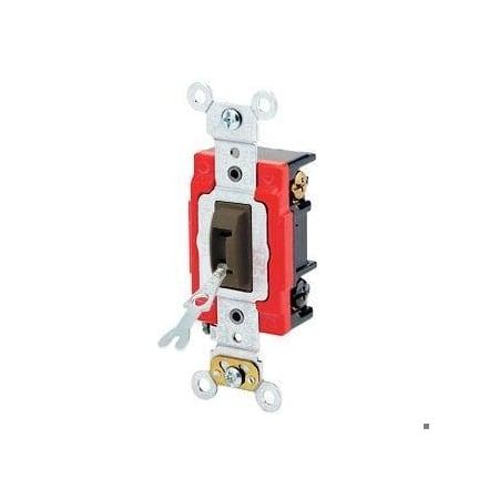 Toggle Locking 3-Way 20A Ind Gr Brown MPN:1223-2L