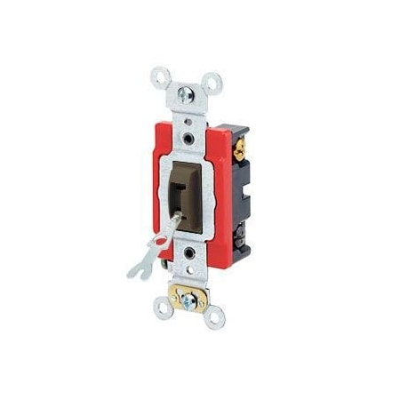 Toggle Locking 4-Way 20A Ind Gr Brown MPN:1224-2L