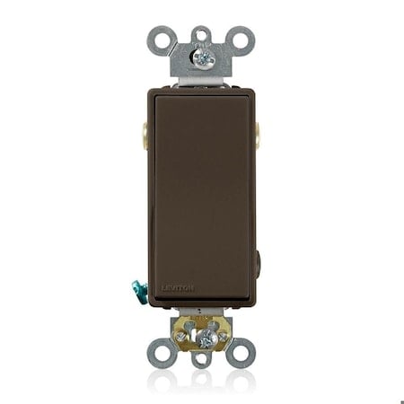 Decora Plus Rocker 3-Way 20A Brown MPN:5623-2