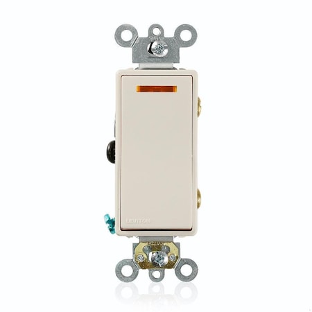 Decora Plus Rocker 3-Way Illum 20A LtAl MPN:5633-2T