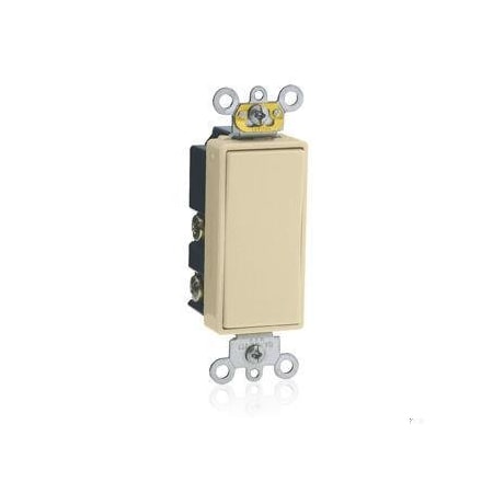 Decora Plus Rocker Momentary 15A Ivory MPN:5657-2I