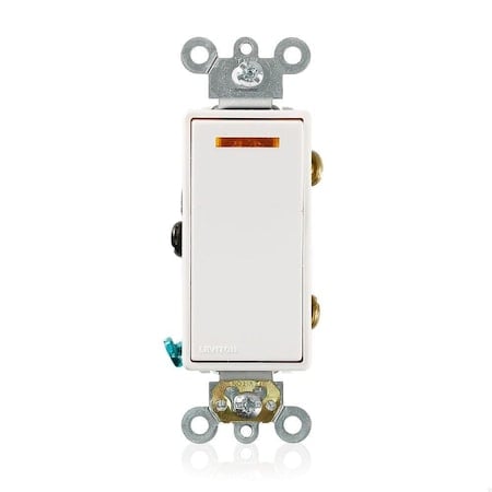 Decora Plus Rocker 3-Way Lighted 20A Wh MPN:5659-2W