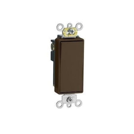 Decora Plus Rocker Single-Pole 15A Br MPN:5691-2