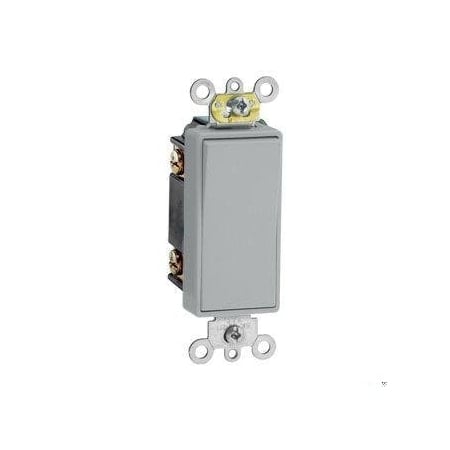 Decora Plus Rocker 3-Way 15A Gray MPN:5693-2GY
