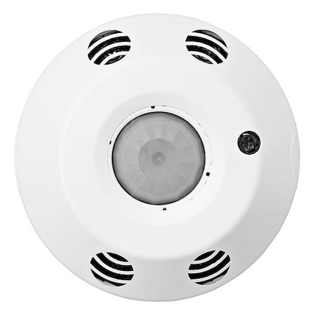 Ceiling Mount Sensor, Occupancy, Vacancy, Wireless, White, 1, 000 sq ft, LED MPN:ACS10-DMW