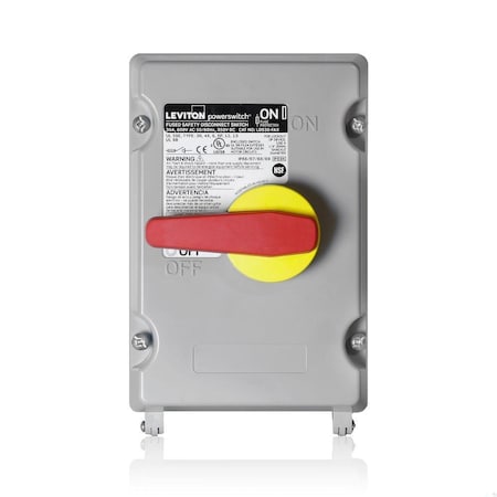 Disconnect Switch, Fusible, 3PST, Three Phase, NEMA 12, 13, 3R, 4, 4X, 6, 6P, Indoor/Outdoor, PBT MPN:LDS30-FAX