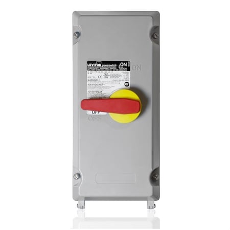 Disconnect Switch, Fusible, 3PST, Three Phase, NEMA 12, 13, 3R, 4, 4X, 6, 6P, Indoor/Outdoor, PBT MPN:LDS60-FAX