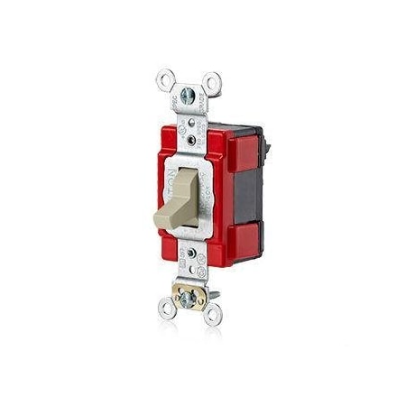 Lev-Lok Toggle 1P 20A Illum Ivory MPN:M1221-LHI