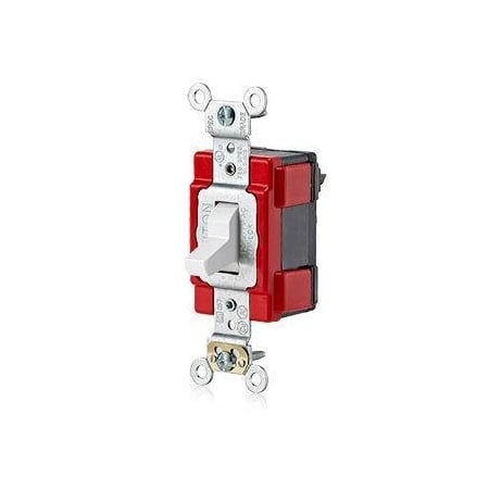 Lev-Lok Toggle 20A 3-Way Illum White MPN:M1223-LHW