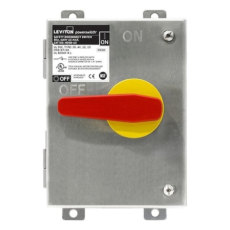 Fusible, Disconnect Switch, 600 V, 1 pole MPN:MDS8-AX