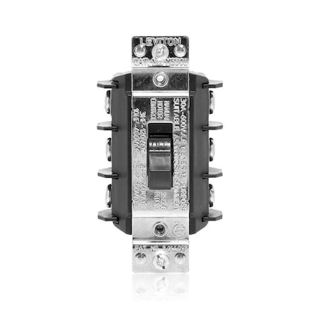 Manual Motor Switch, 30 A, 3 P, 3 Phase, Toggle, Powerswitch Series, No Enclosure MPN:MS303-DSS