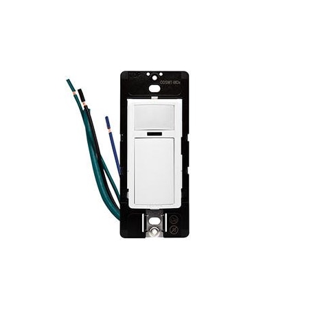 Wall Mount Sensor, Occupancy, Photocell, Vacancy, Wireless, White, 1, 100 sq ft, Fluorescent, Incandescent, LED MPN:ODSMT-MDW
