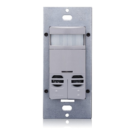 Wall Mount Sensor, Occupancy, Photocell, Vacancy, Hard Wired, Gray, 2, 400 sq ft, Fluorescent, Incandescent, LED MPN:OSSMD-MAG