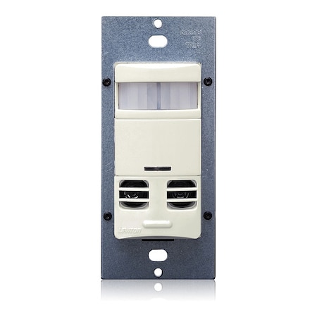 Wall Mount Sensor, Occupancy, Photocell, Vacancy, Hard Wired, Almond, 2, 400 sq ft, Fluorescent, Incandescent MPN:OSSMT-GDT