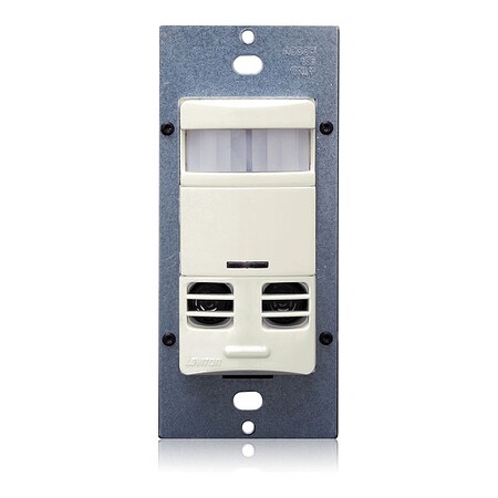 Wall Mount Sensor, Occupancy, Photocell, Vacancy, Hard Wired, Almond, 2, 400 sq ft, Fluorescent, Incandescent MPN:OSSMT-MAT