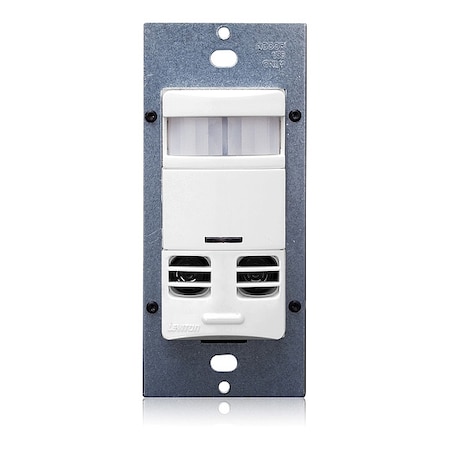 Wall Mount Sensor, Occupancy, Photocell, Vacancy, Hard Wired, White, 2, 400 sq ft, Fluorescent, Incandescent MPN:OSSMT-MAW