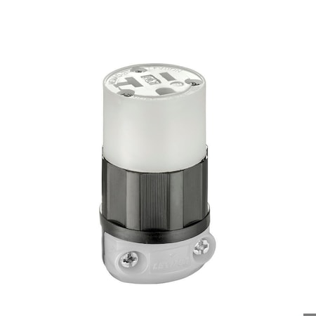 StraightBladeConnector, 20A, Black;White MPN:5369-C