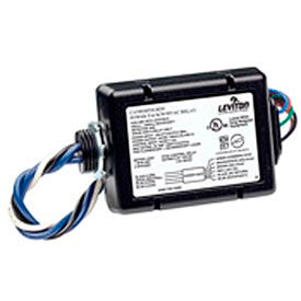 Leviton OSP15-R30 Power Pack for Occupancy Sensor with HVAC Relay 15 Amp FL 347 Volt AC Black OSP15-R30