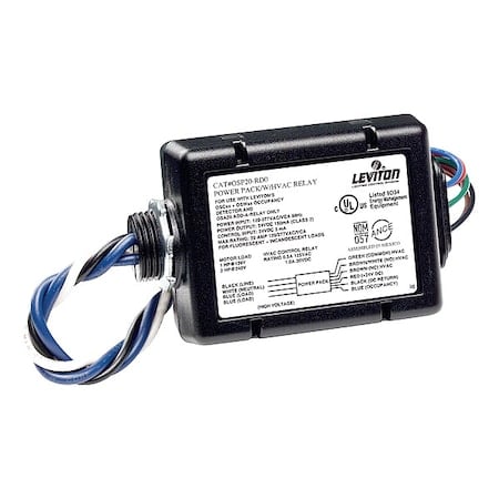 Occupancy Sensor Power Pack, 347VAC, Black MPN:OSP15-R30