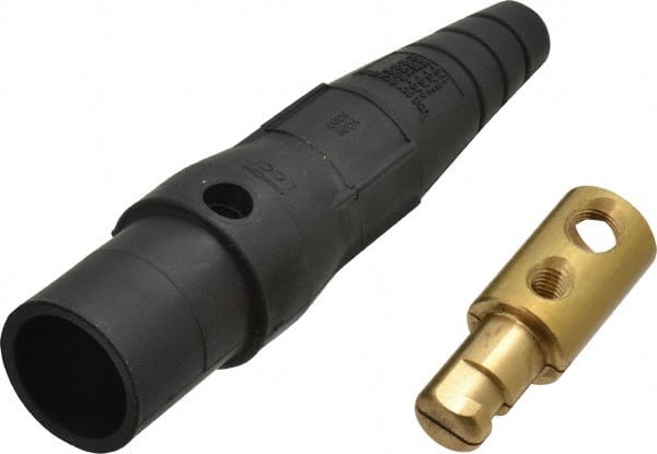 3R NEMA Rated, 600 Volt, 400 Amp, 1/0 to 4/0 AWG, Cam, Single Set Screw, Male Single Pole Plug and Connector MPN:16D23-UE