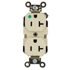 Leviton 5662 15a 250v Duplex Receptacle Brown 5662 - Pkg Qty 10
