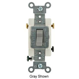 Leviton CS320-2I 20A 120/277V 3-Way Ivory CS320-2I - Pkg Qty 10