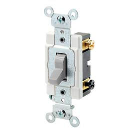 Leviton Csb2-20 20a 120/277v Double-Pole Grounding Brown CSB2-20