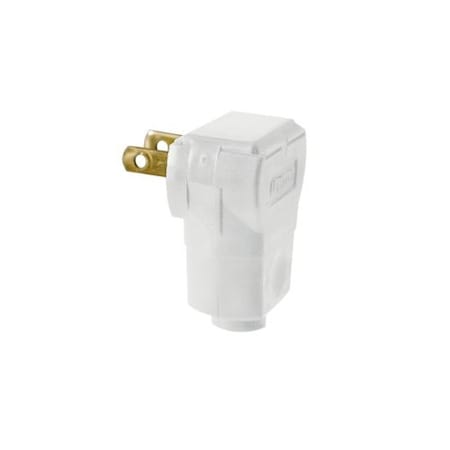 Straight Blade Plug, 1-15P, 15 A, 125V AC, 2 Pole, Screw Terminals, Non-Grounded MPN:101AN