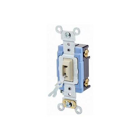 Wall Switch, 2 hp, Locking, 15 A, Ivory MPN:1201-2IL