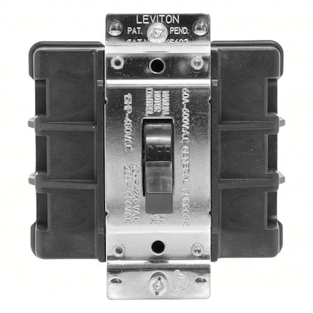 WallSwitch, 1/2hp, Locking, 15A, Ivory MPN:1203-2IL