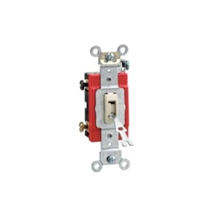Wall Switch, 2 hp, Locking, 20 A, Ivory MPN:1222-2IL