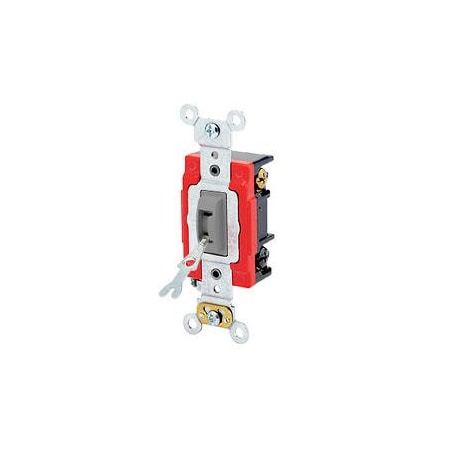 Wall Switch, 2 hp, Locking, 20 A, Gray MPN:1223-2GL
