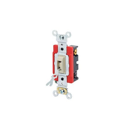 Wall Switch, 2 hp, Locking, 20 A, Ivory MPN:1224-2IL