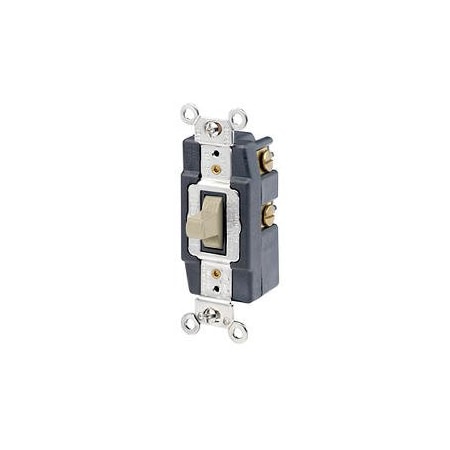 Wall Switch, 2 hp, Toggle, 30 A, Ivory MPN:1287-I