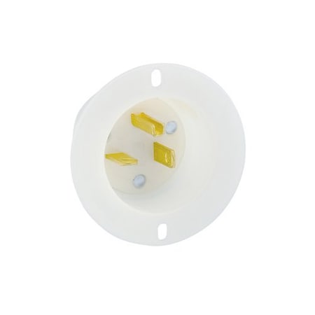 Straight Blade Receptacle, 5-20P, 20 A, 125V AC, 2 Pole, 3 Wire, Grounded MPN:15378-C