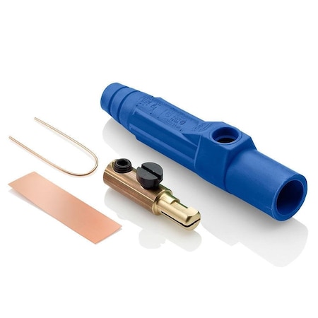 Single Pole Inline, 150 A, Male, Blue MPN:15D21-UB