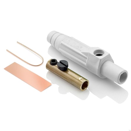 Single Pole Inline, 150 A, Female, White MPN:15D22-UW