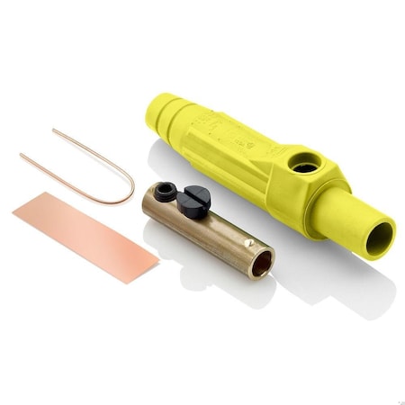 SinglePoleInline, 150A, Female, Yellow MPN:15D22-UY