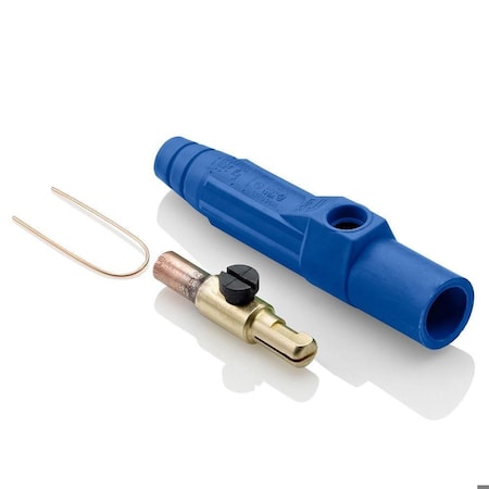Single Pole Inline, 140 A, Male, Blue MPN:15D23-UB
