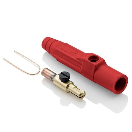 Single Pole Inline, 140 A, Male, Red MPN:15D23-UR
