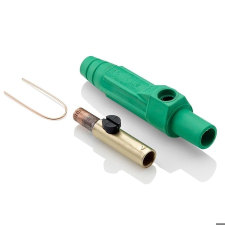 Single Pole Inline, 140 A, Female, Green MPN:15D24-UG