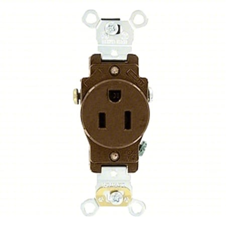 PlugsandReceptacles, 15A, 125VAC, Gry, Nylon MPN:16262-HGG
