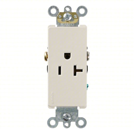 PlugsandRcptcls, 20A, 125VAC, Ivory, Nylon MPN:16341-I
