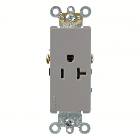 Plugs&Rcptcls, 20A, 125VAC, Almnd, Nylon MPN:16341-T