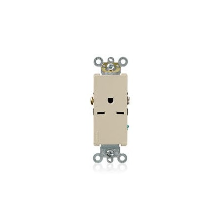 Straight Blade Receptacle, 6-15R, 15 A, 250V AC, 2 Pole, 3 Wire, Self-Grounded MPN:16651-I