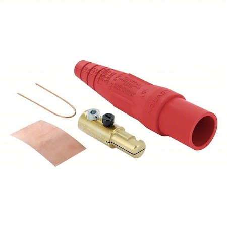 Single Pole Inline, 300 A, Male, Red MPN:16D21-UR