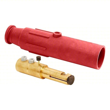 Single Pole Inline, 600 A, Male, Orange MPN:17D22-SO