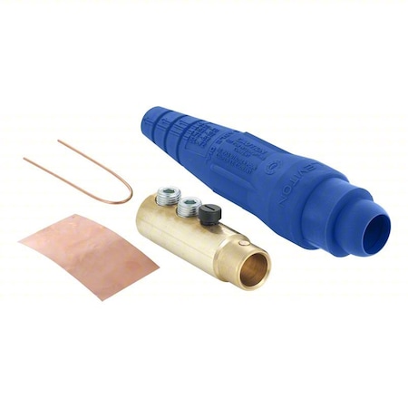 Single Pole Inline, 400 A, Female, Blue MPN:18D33-UB