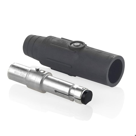 Single Pole Inline, 600 A, Male, Black MPN:22L22-SE